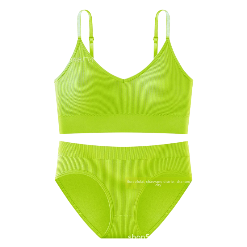 Lunelle ribbed comfort set- Bra & Brief